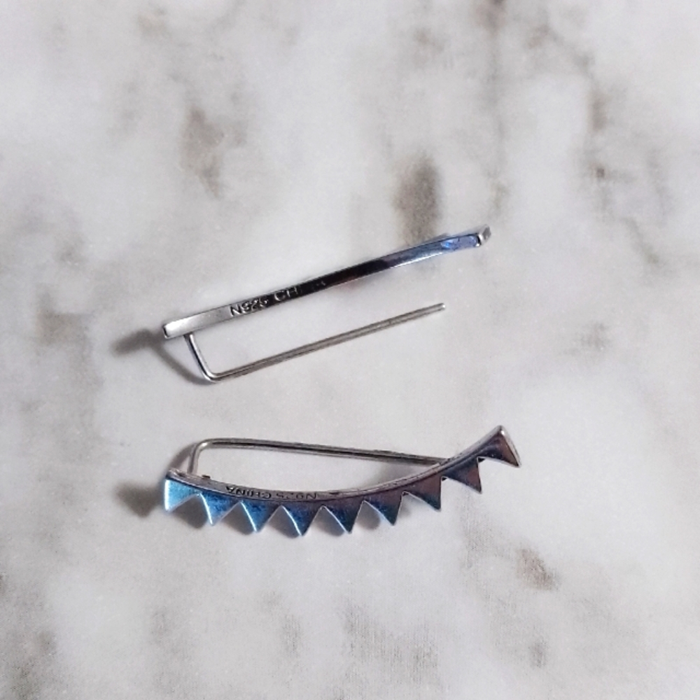 Sterling Silver Earring Cuffs
